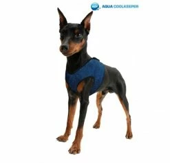 Animal Gear Europe Aqua Coolkeeper Cooling Comfy Harness Pacific Blue