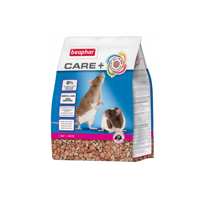 Beaphar Care+ Rat 1,5 Kilo Rattenvoeding 3 Beaphar Care+ Rat 1,5 Kilo Rattenvoeding