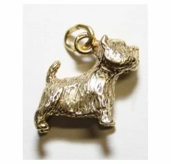 Bedeltje Verguld West Highland White Terrier