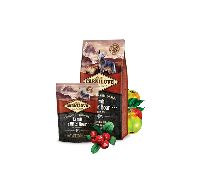 Carnilove Lamb & Wild Boar Adult Graanvrije Hondenvoeding 3 Carnilove Lamb & Wild Boar Adult Graanvrije Hondenvoeding