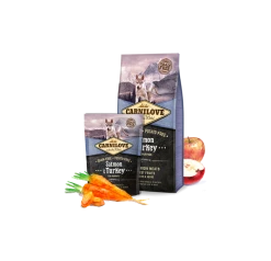 Carnilove Salmon & Turkey Puppy Graanvrij Hondenvoer