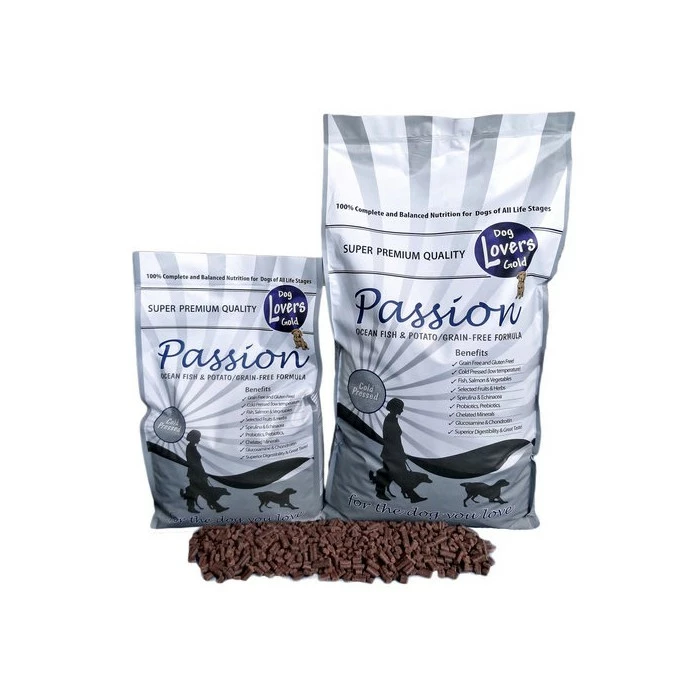 Dog Lovers Gold Cold Pressed – Passion Ocean Fish & Sweet Potato Hondenvoer 3 Dog Lovers Gold Cold Pressed – Passion Ocean Fish & Sweet Potato Hondenvoer