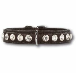 Doxtasy Swarovski Strass Extreme Black/White Halsband