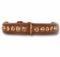 Doxtasy Swarovski Strass Extreme Brown/Gold Halsband