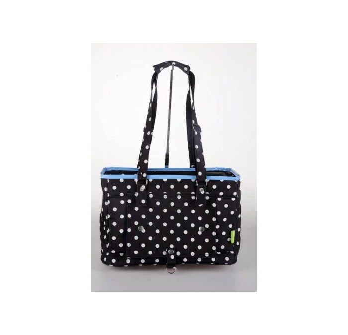 Edenpetz Draagtas Zwart Spotty 3 Edenpetz Draagtas Zwart Spotty