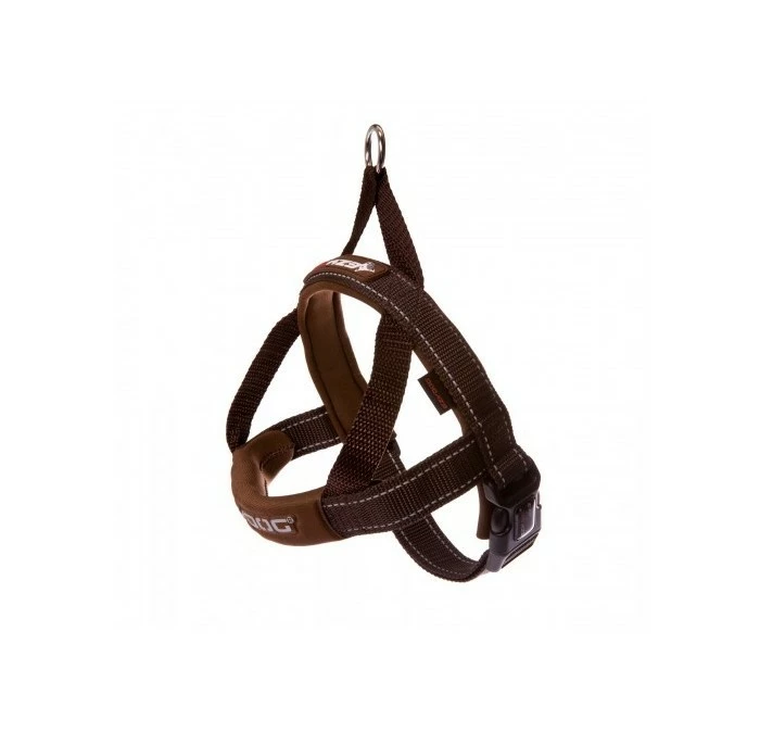 EzyDog Quick Fit Harnas Chocolate 4 EzyDog Quick Fit Harnas Chocolate - Afbeelding 2