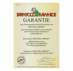 Farm Food Rawhide Dental Braided Stick XL