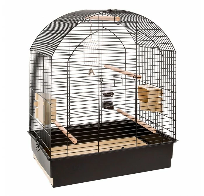 Ferplast Vogelkooi Greta Zwart 3 Ferplast Vogelkooi Greta Zwart