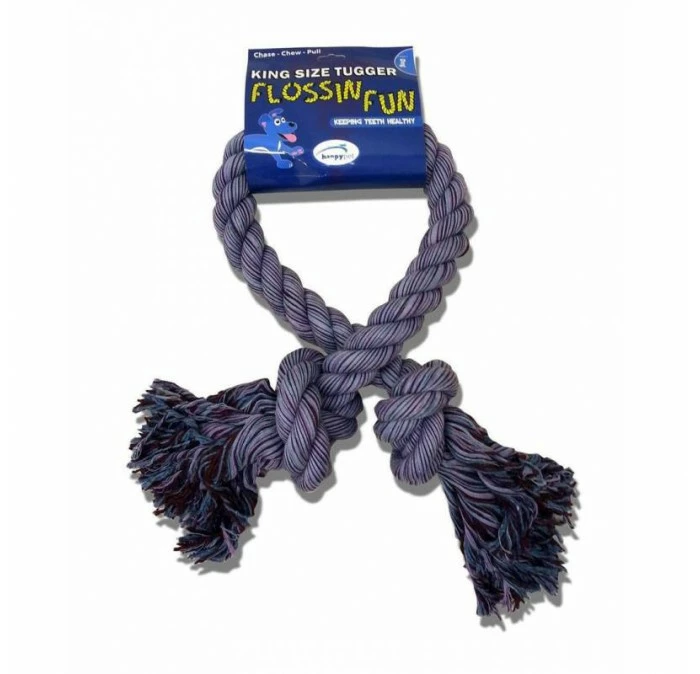 Happy Pet Kingsize Flostouw L (101 Cm) Hondenspeelgoed 3 Happy Pet Kingsize Flostouw L (101 Cm) Hondenspeelgoed