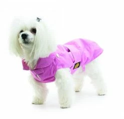 Hondenregenjas Roze Met Verwijderbare Fleece Laag