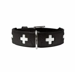 Hunter Swiss Halsband Zwart