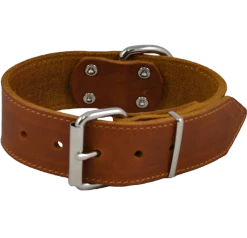 J & V Vetleer Halsband Cognac