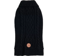 Jack & Vanilla Dogwalk Pull Zwart Hondentruitje -winkel voor hondenbenodigdheden jack vanilla dogwalk pull zwart hondentruitje 1