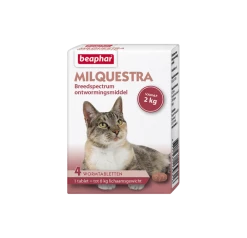 Milquestra Wormtabletten Kat 4 Tabletten