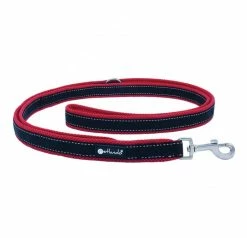 Petlando Mesh Hondenlijn Black/Red