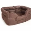 P&L Heavy Duty Rectangular Waterproof Softee Dog Bed Bruin -winkel voor hondenbenodigdheden pl heavy duty rectangular waterproof softee dog bed bruin