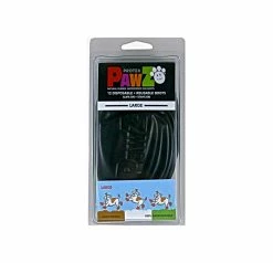 Protex Pawz Rubberen Hondenschoen Large Zwart