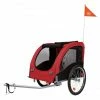 Trixie Hondenfietskar Rood/zwart L -winkel voor hondenbenodigdheden trixie hondenfietskar roodzwart l