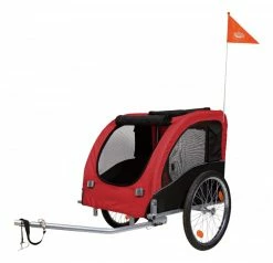 Trixie Hondenfietskar Rood/zwart L