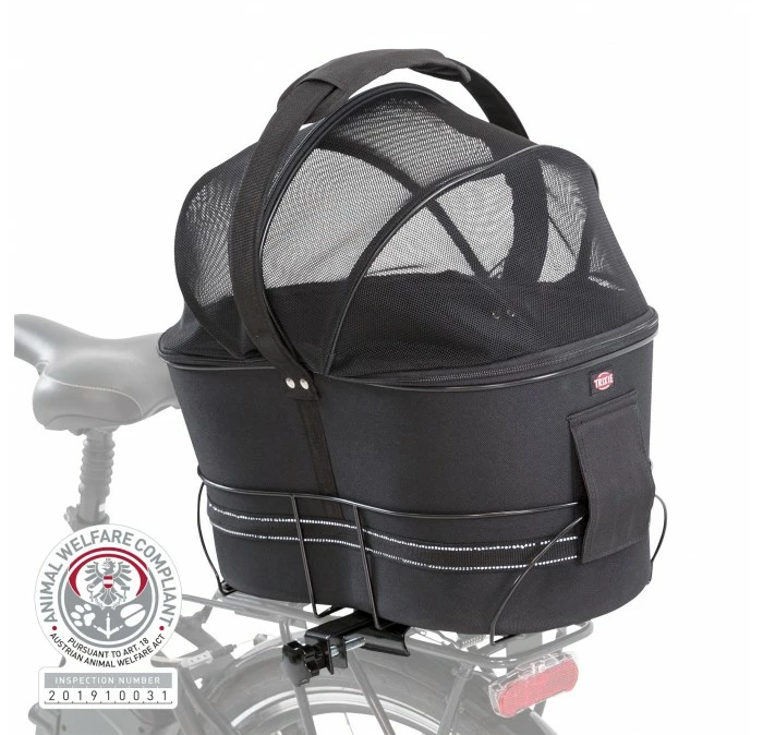 Trixie Hondenfietsmand Voor Smalle Bagagedragers (13111) 3 Trixie Hondenfietsmand Voor Smalle Bagagedragers (13111)