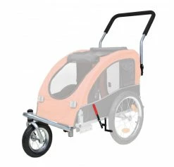 Trixie Joggingkit Voor Hondenfietskar Rood/zwart