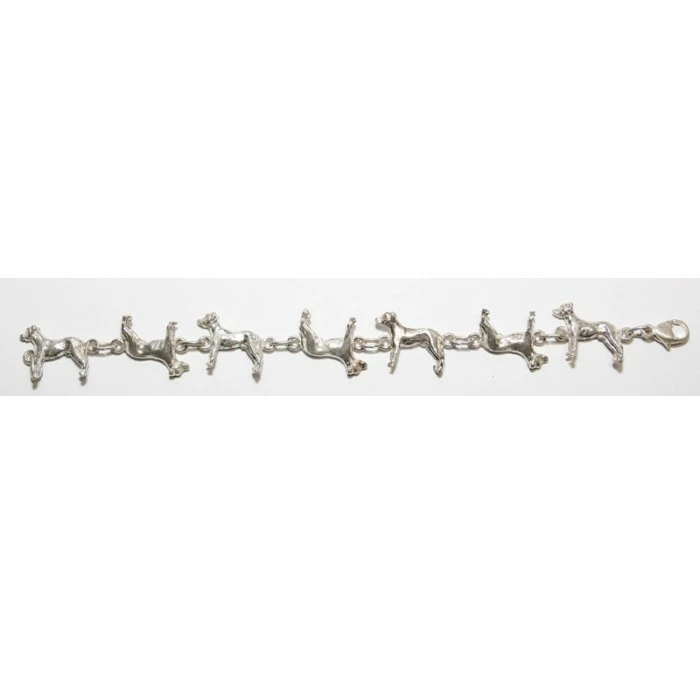 Zilveren Armband Dogo Argentino 3 Zilveren Armband Dogo Argentino